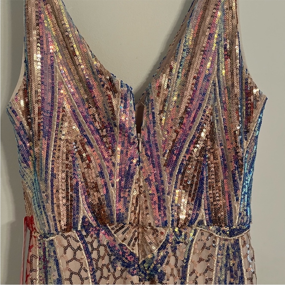 NWT Sequin Maxi Length dress - Picture 2 of 6